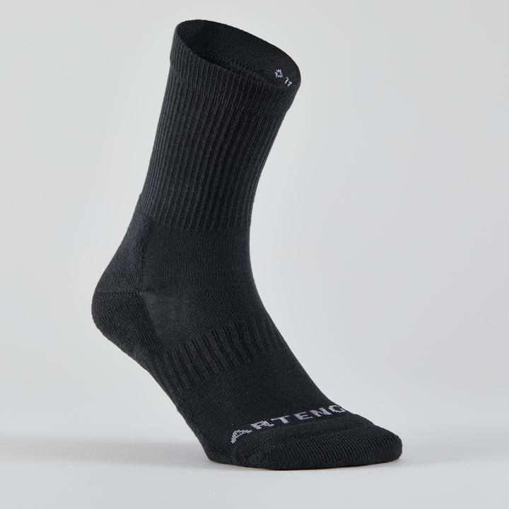 Produktbild Artengo Tennissocken High 4er-Pack - RS 300 grau/schwarz (35 - 38)