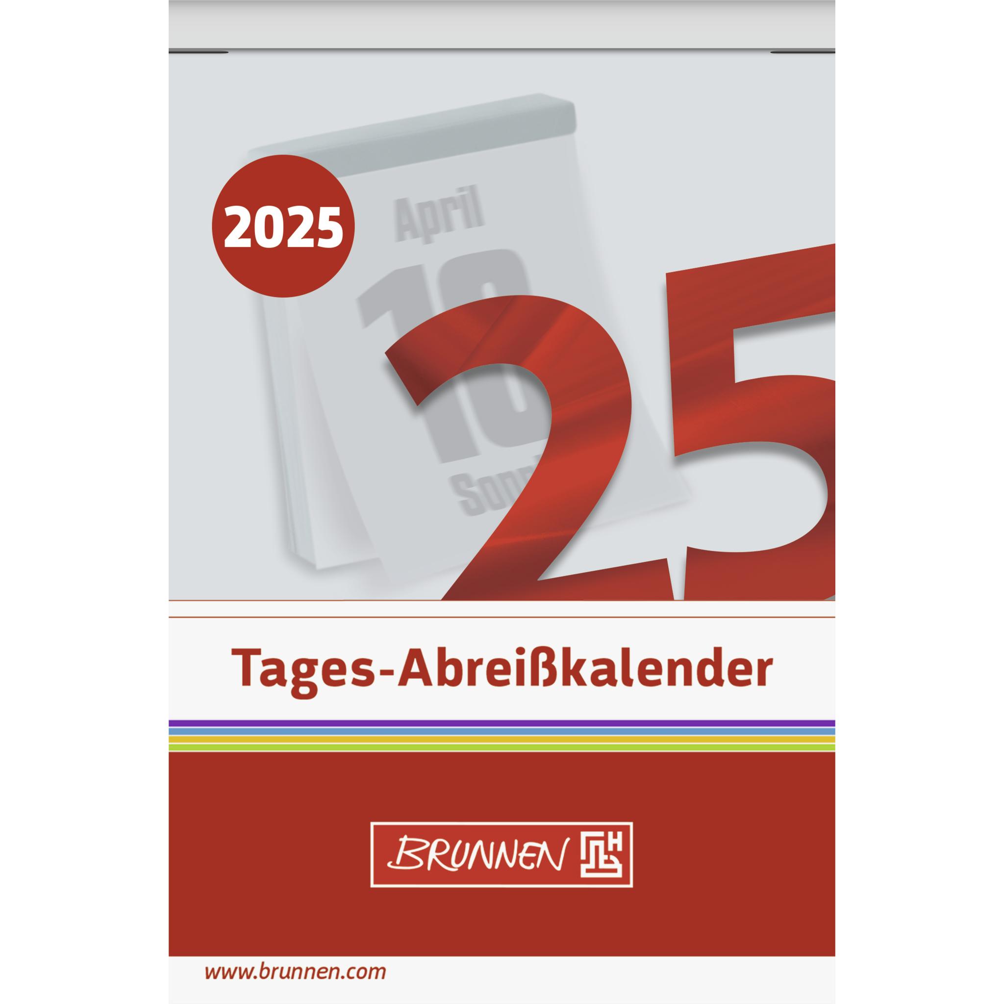 Thumbnail - Brunnen, Agenda, Abreisskalender 65x98mm 2025 (65 x 98 mm)