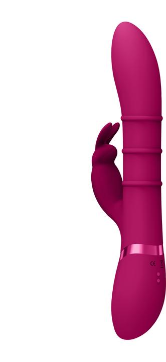 Actual product image Shots Stimulating Rings, Vibrating G-Spot Rabbit