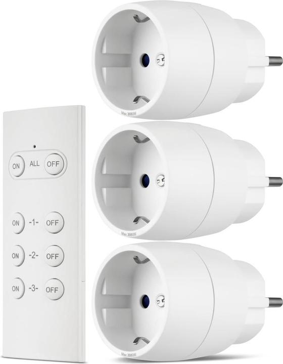 Actual product image REV Radio switch set 3 + 1 compact
