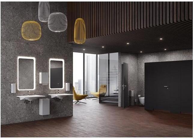 Immagine prodotto Hewi Distributore di asciugamani di carta SYSTEM 900 in acciaio inox nero opaco profondo