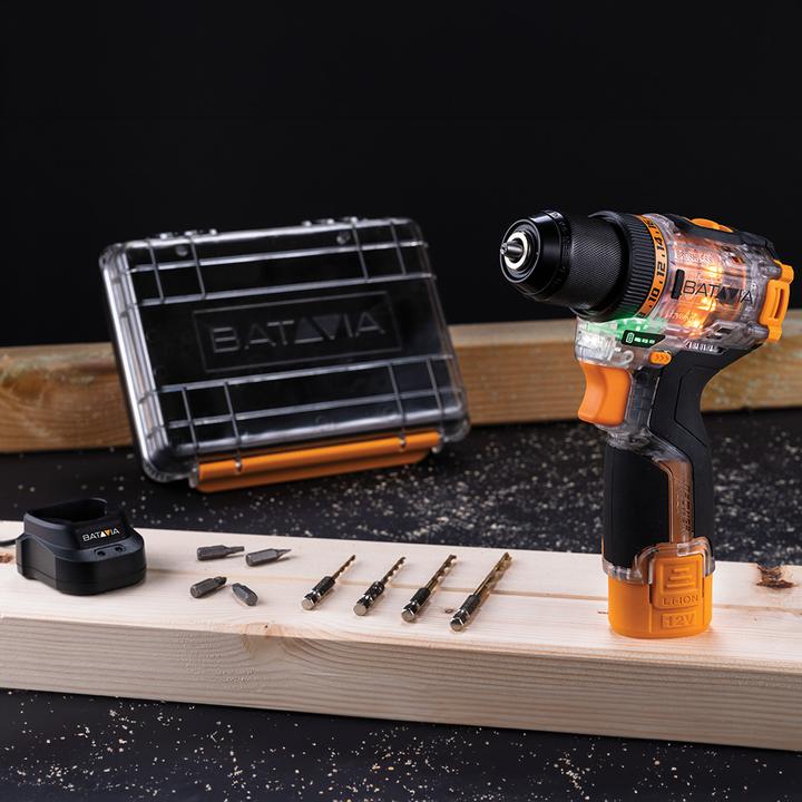 Actual product image Batavia Multifunctional workbench 4-in-1 (Drill driver)