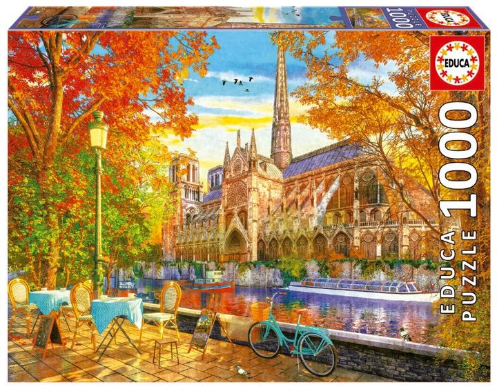 Educa 1000 Notre Dame In Autumn (1000 Teile)