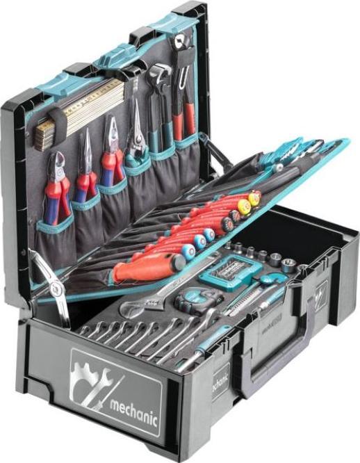 Actual product image technocraft Metabox mechanic tool case, 116 pcs, (Premium) (116 pieces)