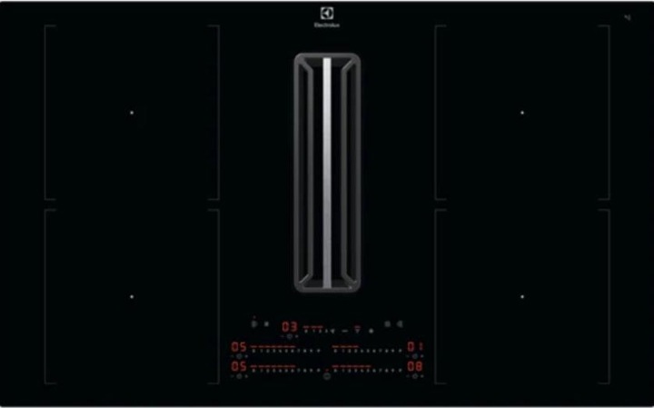 Actual product image Electrolux KCC84453CK Cooktop Black Integrated 84 cm Ceramic 4 Zone(s)