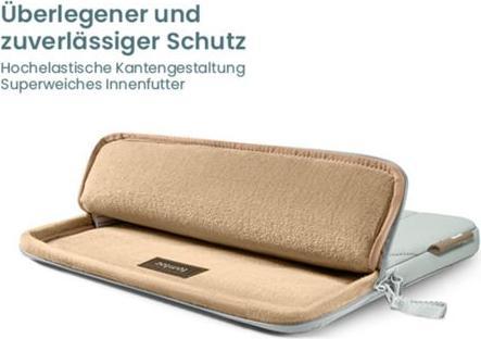 Actual product image tomtoc Terra-A27 16" laptop case (blue) (16", Apple)