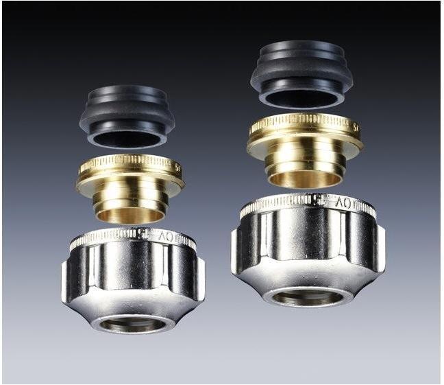 Produktbild Oventrop OV Klemmringverschraubung Ofix CEP 2-fach, für AG 3/4Zoll Eurokonus 15mm