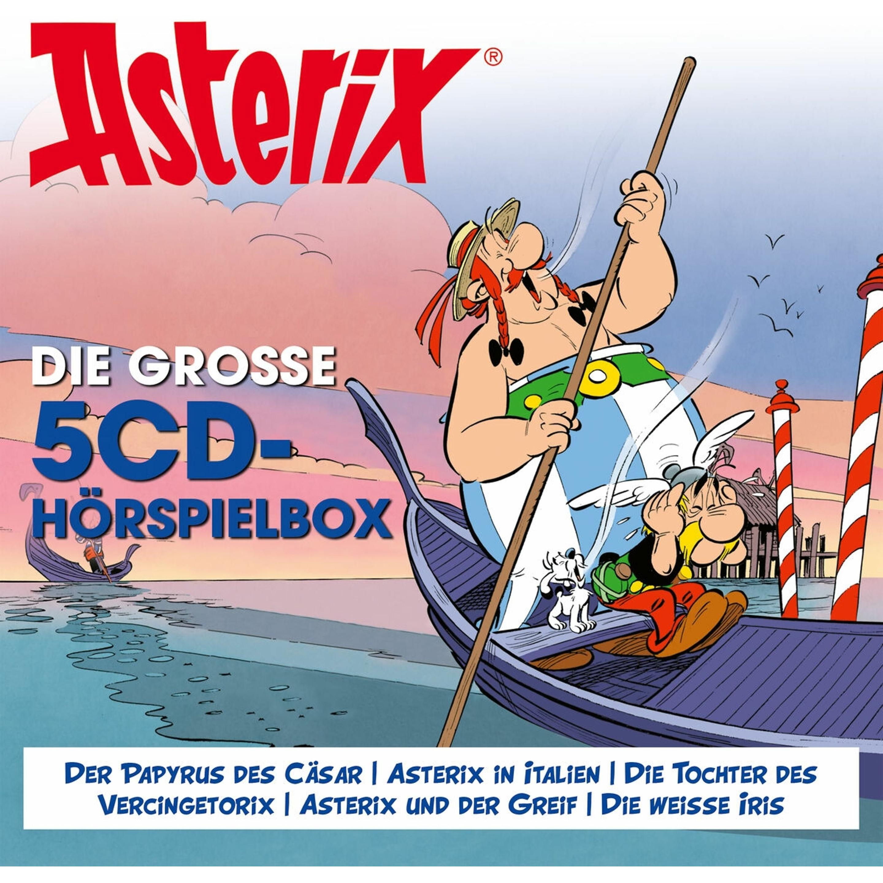 Asterix - Die grosse 5-CD Hörspielbox Vol. 8, Hörbücher von Rene Goscinny, Gudrun Penndorf, Albert Uderzo