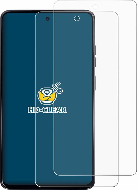 Produktbild BROTECT Schutzfolie Displayschutz Klar (2 Stk., Motorola Moto G24 Power)