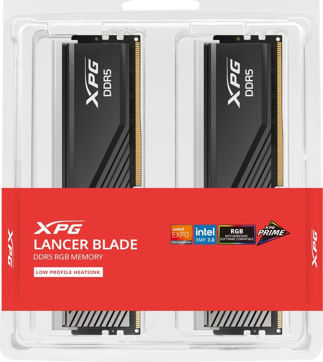 Actual product image Adata XPG Lancer Blade RGB (2 x 24GB, 6400 MHz, DDR5 RAM, DIMM)