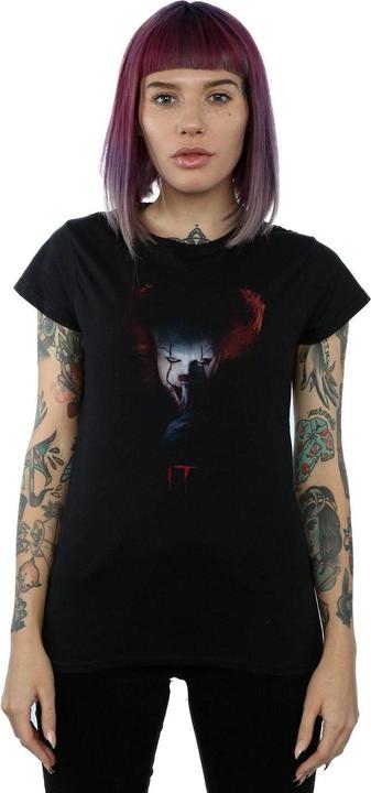 Immagine prodotto Universal Textiles Maglietta in cotone Pennywise Quiet da donna/donna (L)