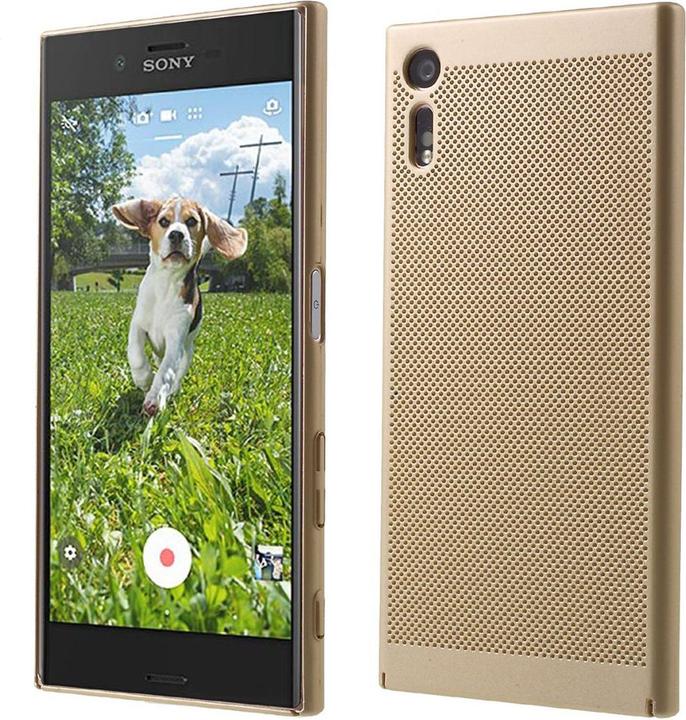 Produktbild König Design Sony Xperia XZ Hülle Case Handy Cover Schutz Tasche Schutzhülle Bumper Etui Gold (Sony Xperia XZ)