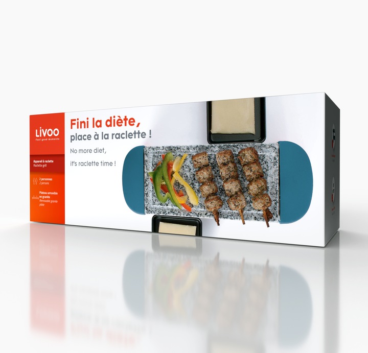 Immagine prodotto Livoo Apparecchio per raclette 2 persone