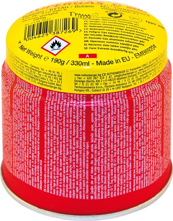 Produktbild Rothenberger C200 Supergas Kartusche