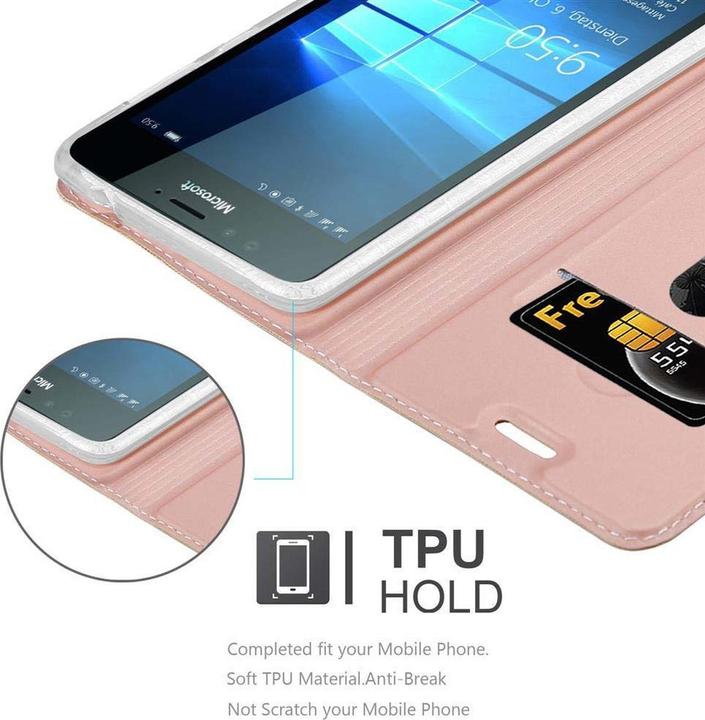 Productafbeelding Cadorabo Boek Classy Style Cover (Microsoft Lumia 950)