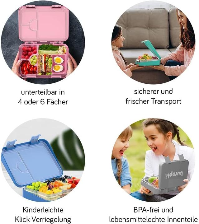 Produktbild Bumpli Lunchbox 6 Fächer