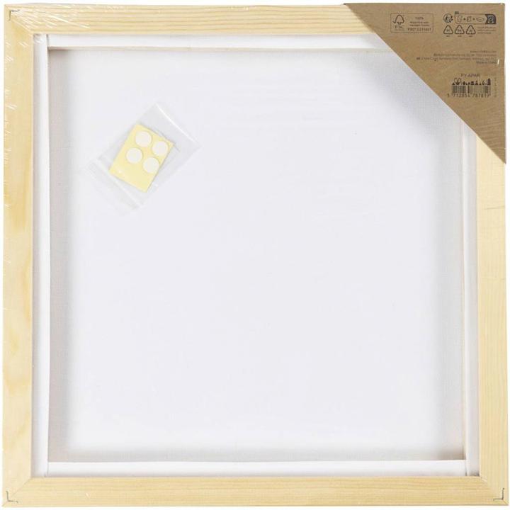 Image du produit Creativ Company Leinwand mit Rahmen, 30x30cm (31.20 x 2.30 cm)