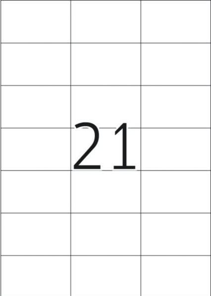 Actual product image HERMA Universal labels A4