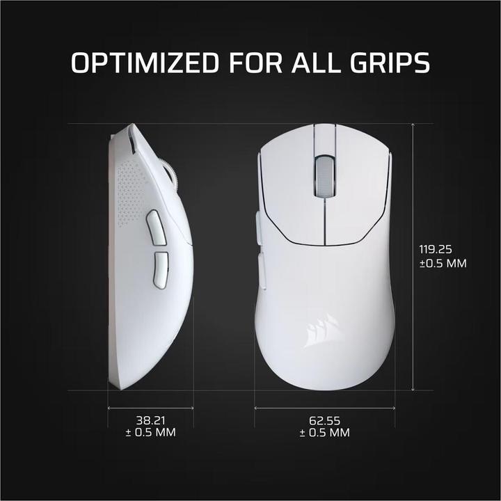 Actual product image Corsair Sabre v2 Pro Ultralight (Cable, Wireless)