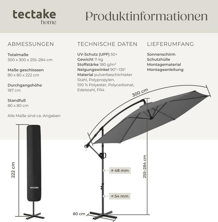Produktbild tectake Artemis (3 m)