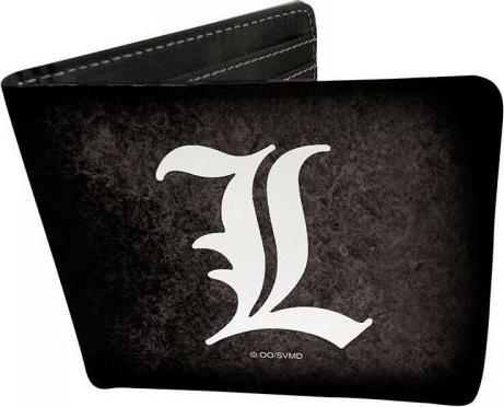 Actual product image ABYstyle DEATH NOTE - Wallet L symbol - Vinyle
