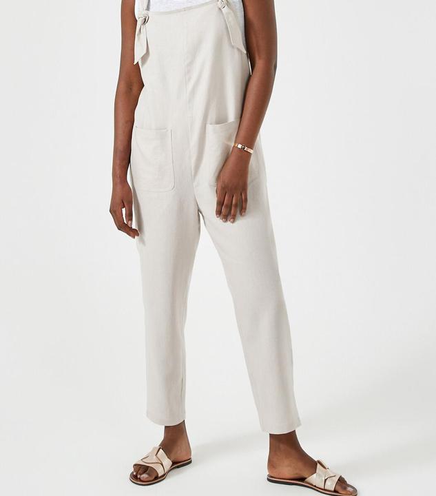 Actual product image Anne Weyburn Linen dungarees (42)