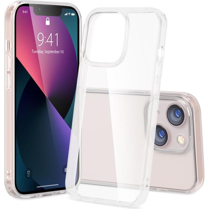 Nevox StyleShell SHOCKFlex iPhone 16 transparent (Apple iPhone 16), Smartphone Hülle, Transparent