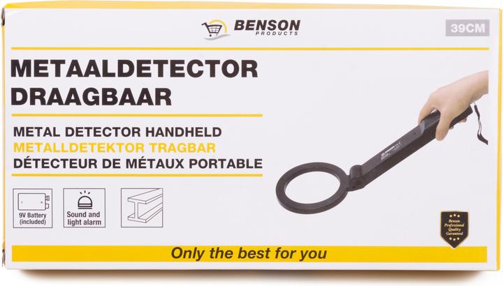 Produktbild Benson Handmetalldetektor 39 cm