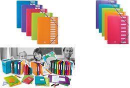 Image du produit Elba Classeur " School Life", 12 compartiments, DIN A4, PP intercalaires transparents, élastiques d'angle (A4, 1x)