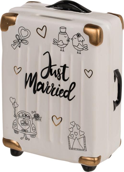 Actual product image Out of the blue Money box trolley case Just Married