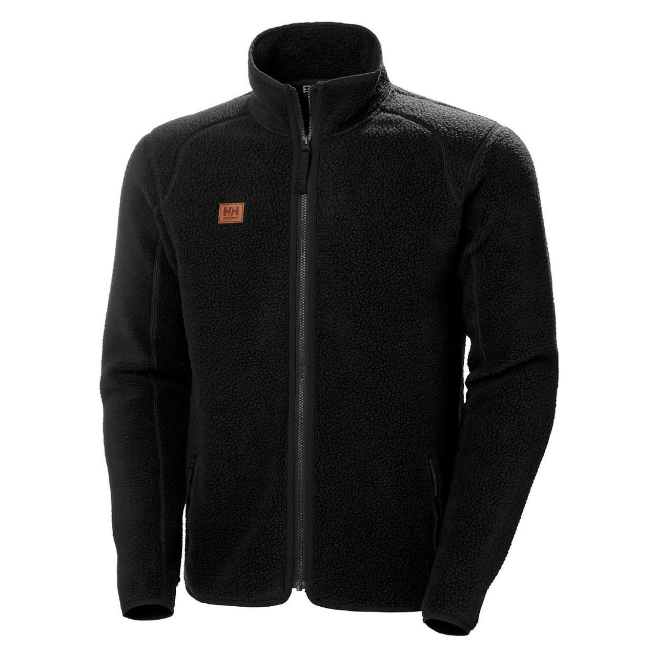 Helly Hansen, Mannen, Outdoor Jassen, Heritage Pile Zwart Fleecejack, Maat L (L), Zwart, L