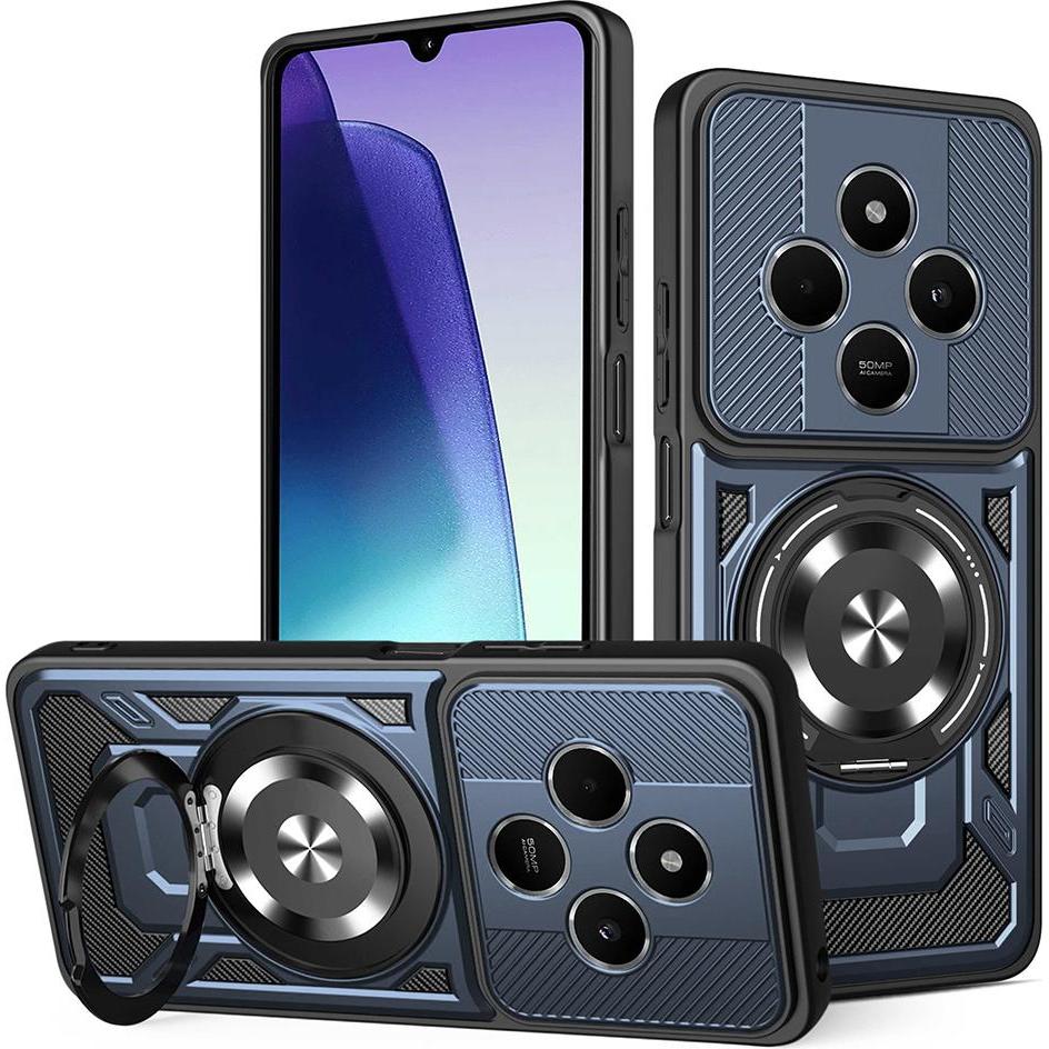 Techsuit Blu - Ruggedcam - Xiaomi Redmi 14C / Poco C75 - E (Xiaomi Poco C75, Xiaomi Redmi 14C), Cover Smartphone,