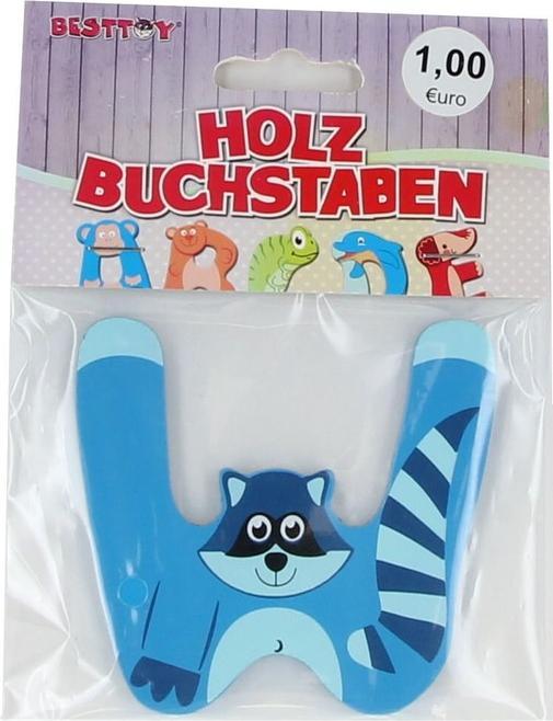Produktbild Besttoy Holzbuchstabe - W - blau