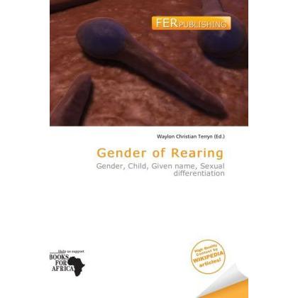 Gender of Rearing, Fachbücher von Waylon Christian Terryn