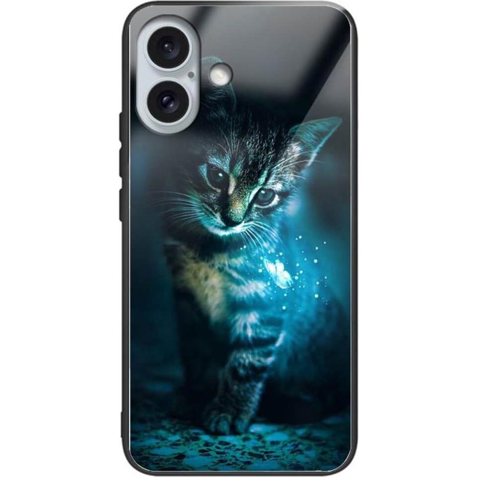Thumbnail - Cover-Discount iPhone 16 - Panzerglas Handyhülle (Apple iPhone 16), Smartphone Hülle, Grau