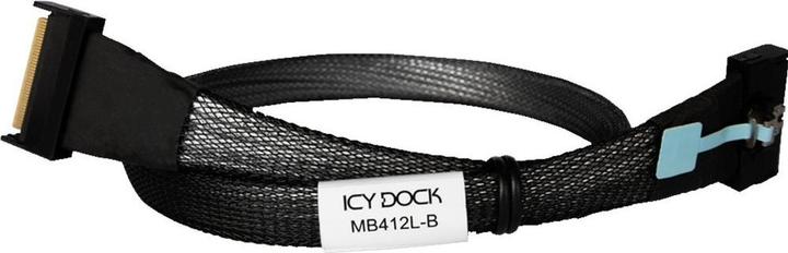 Actual product image Icydock ICY DOCK Kabel MCIO 8i->MCIO 8i MCIO 8i SFF-TA-1016,schwarz,0,5m (50 cm)