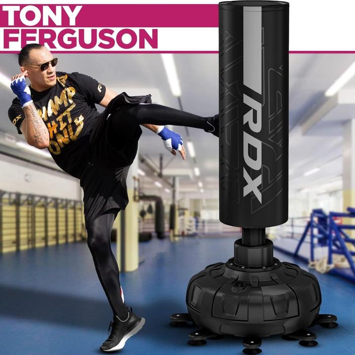Actual product image Rdx Free Standing Punch Bag F6 Pink - 6ft (180 cm)
