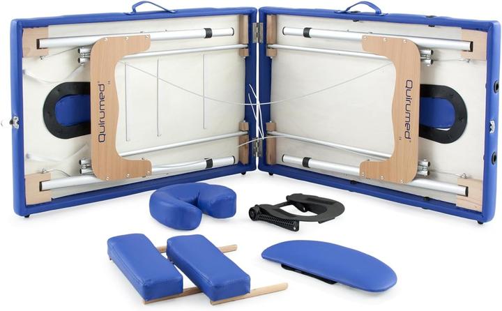 Immagine prodotto Quirumed Tavolo da massaggio pieghevole portatile con supporto regolabile e foro viso