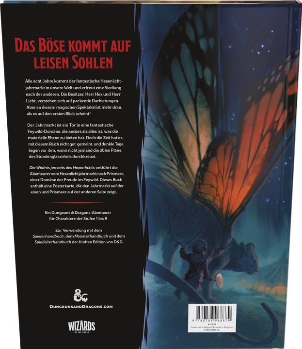 Produktbild Wizards of the Coast Dungeons & Dragons - Die Wildnis jenseits des Hexenlichts - Deutsch (Deutsch, 2 - 6 Spieler)