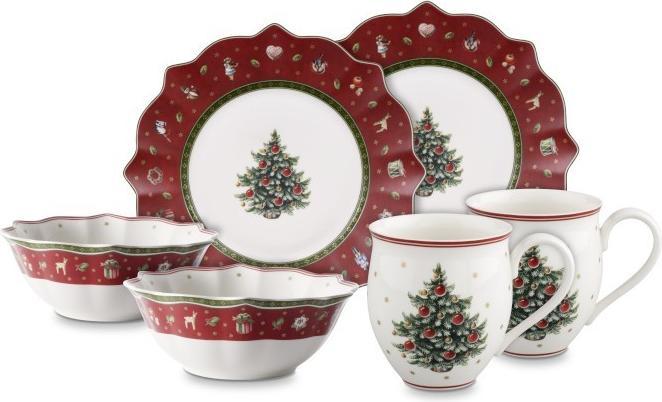 Actual product image Villeroy & Boch Mug with handle set of 2, Christmas tree Toy's Delight (340 ml, 2 x)