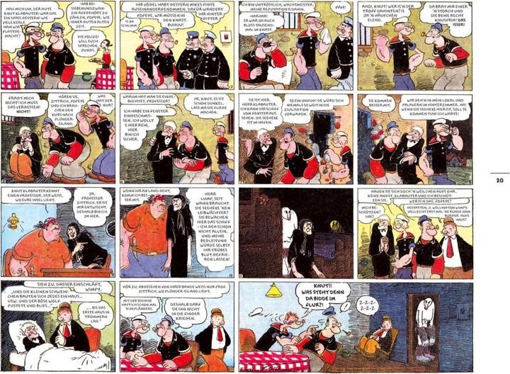 Image du produit Popeye (Allemand, E. C. Segar, 2022)