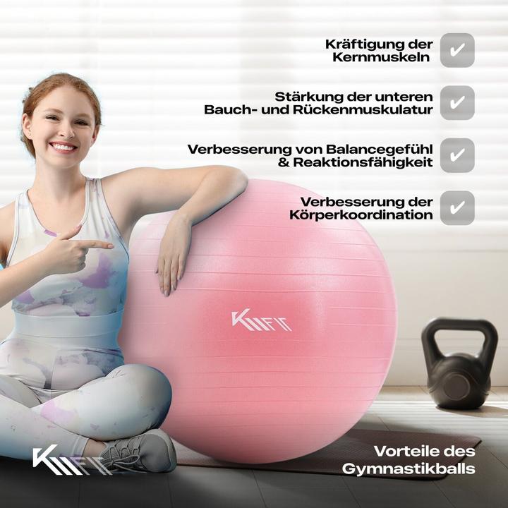 Immagine prodotto Km-Fit Palla per esercizi (75 cm)
