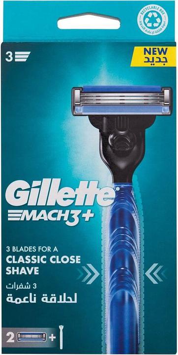 Immagine prodotto Gillette MACH 3 máquina + 2 recambios (2x)