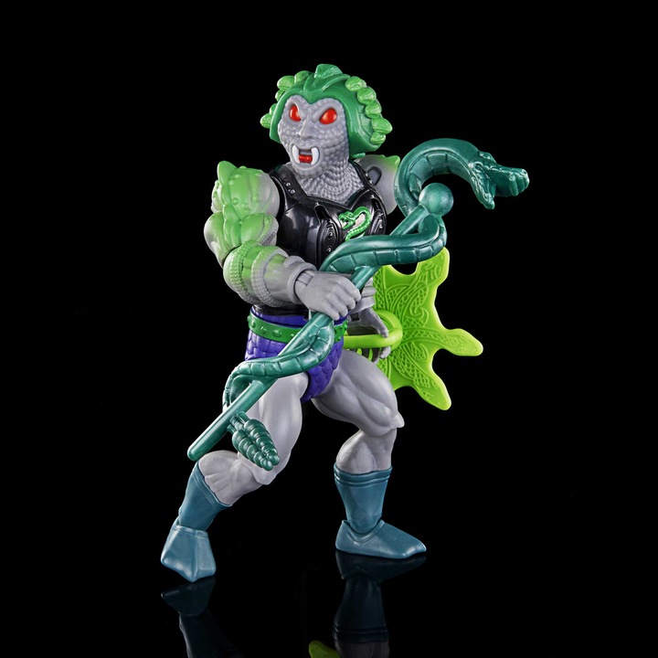 Actual product image Mattel Masters of the Universe Origins Deluxe Snake Face