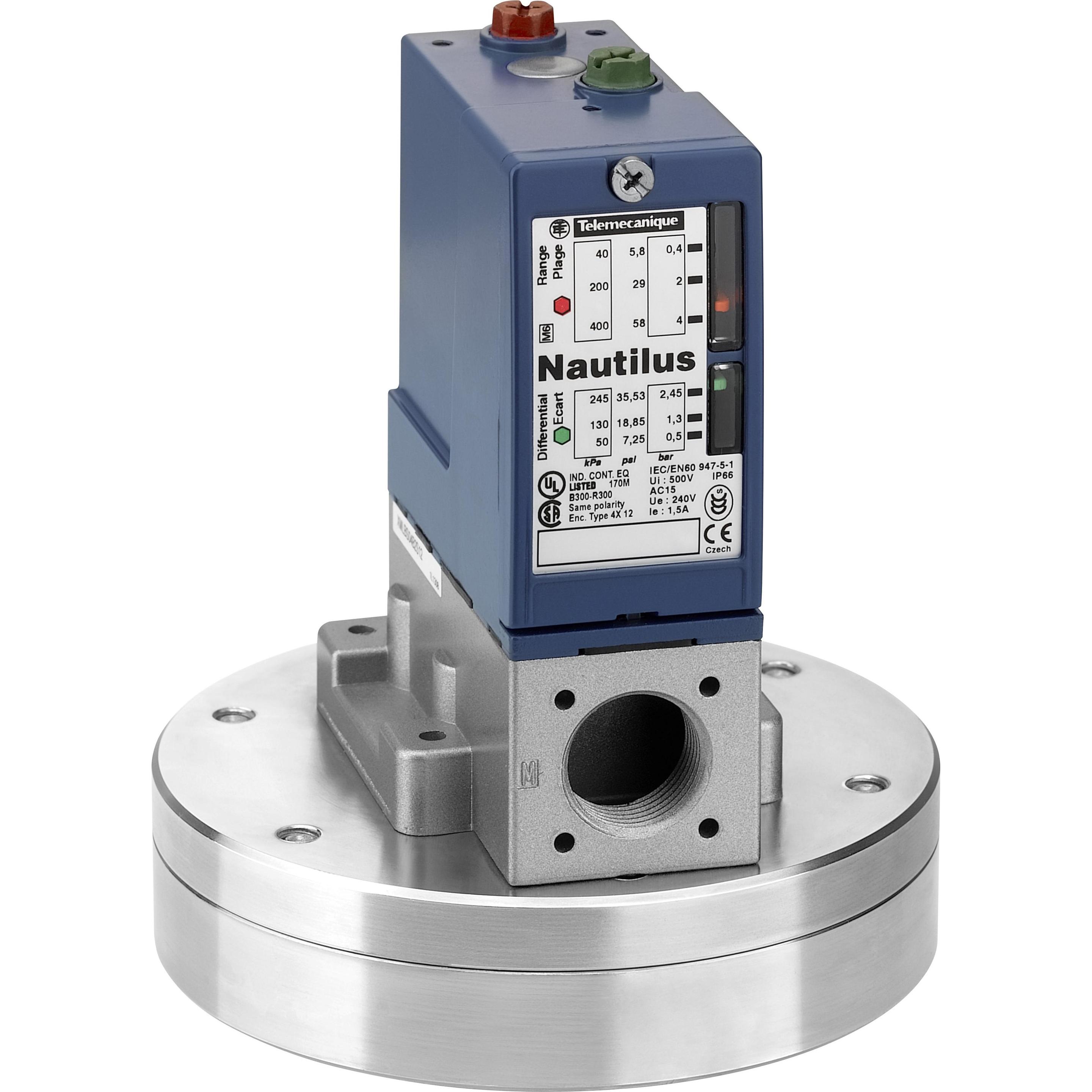 Schneider Electric, Systemstromversorgung, Druckschalter XMLBS35R2S12