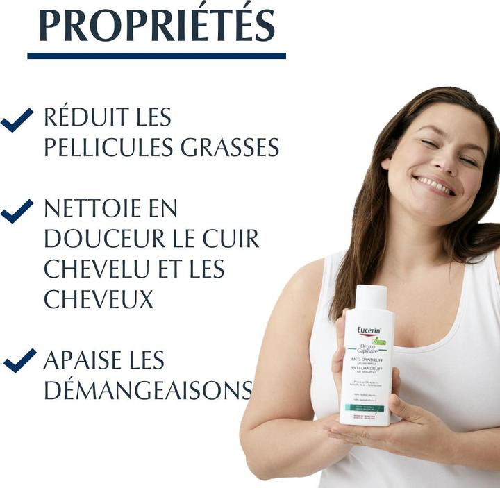 Produktbild Eucerin Anti-Schuppen Gel Shampoo (Flüssiges Shampoo, 250 ml)