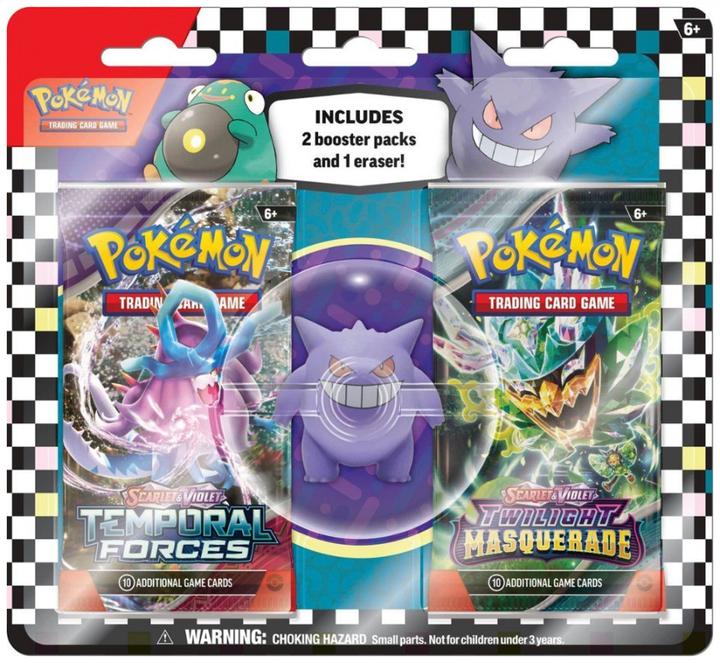 Produktbild Pokémon TCG Back to School blisters Eraser (Englisch, Blister Pack)