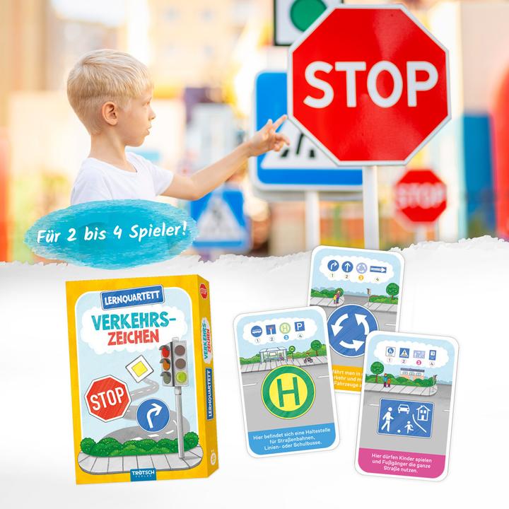 Produktbild Magni Trötsch Lernquartett Verkehrszeichen (Deutsch)