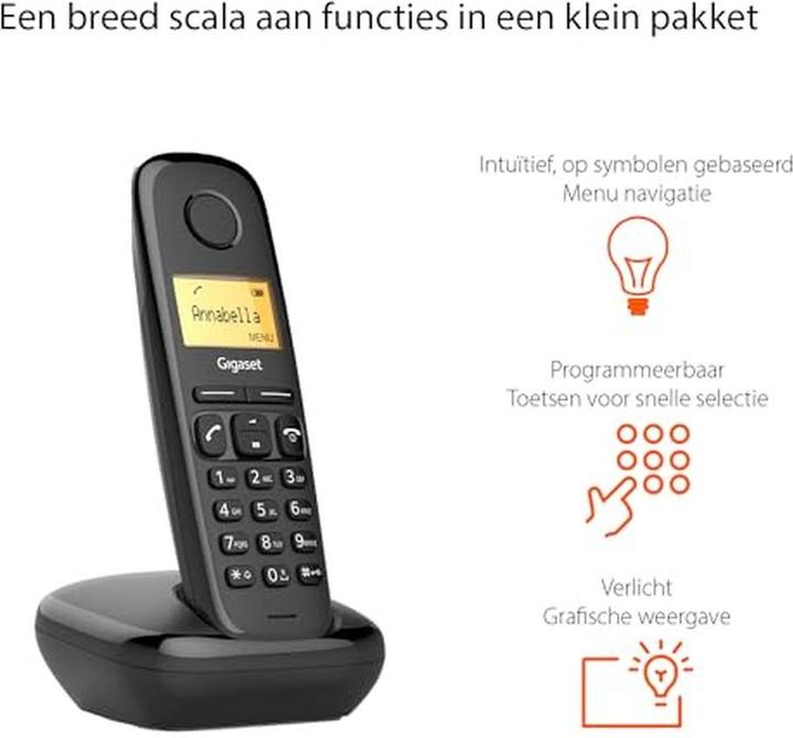Productafbeelding Gigaset A270 TRIO Zwart