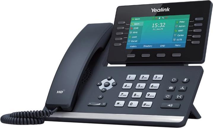 Produktbild Yealink SIP-T54W IP phone Black Wired